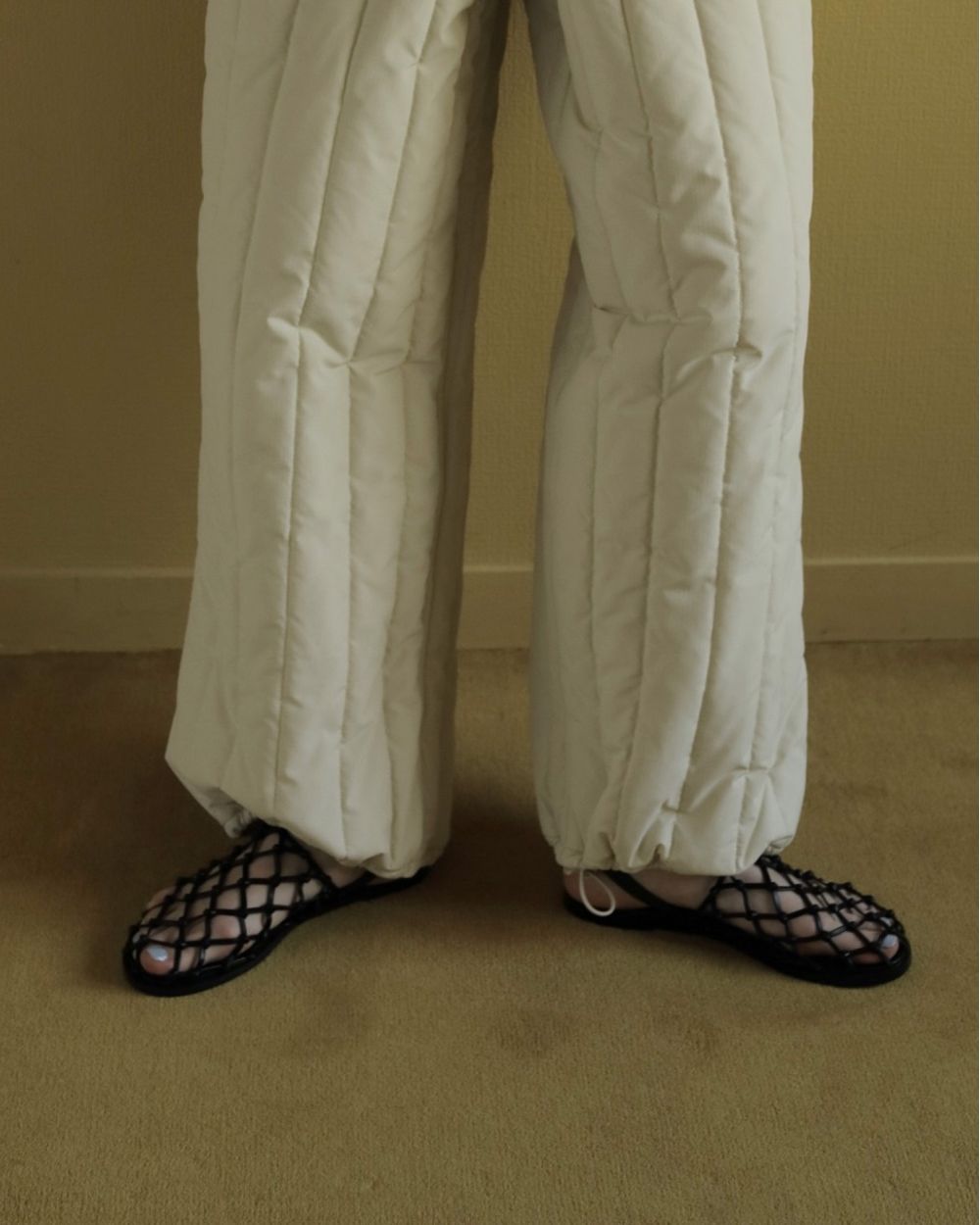 Braid Flat Shoes Braid Flat Shoes,ブレードフラットシューズ,62521028,シューズ,グッズ,メッシュサンダル,サンダル,靴,ànuke,アンヌーク,lifes,ライフズ,25aw