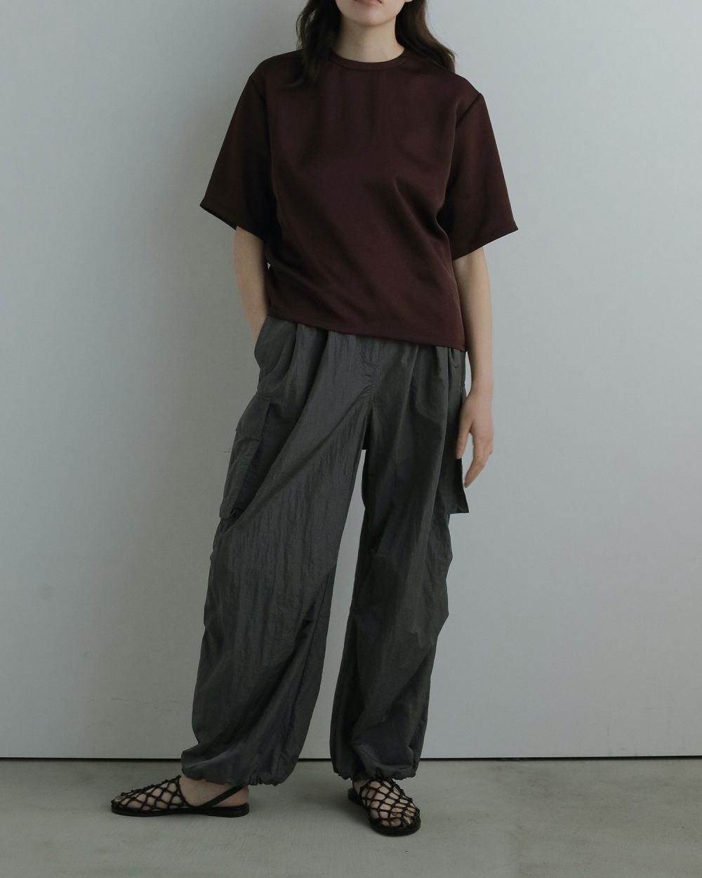 Braid Flat Shoes Braid Flat Shoes,ブレードフラットシューズ,62521028,シューズ,グッズ,メッシュサンダル,サンダル,靴,ànuke,アンヌーク,lifes,ライフズ,25aw