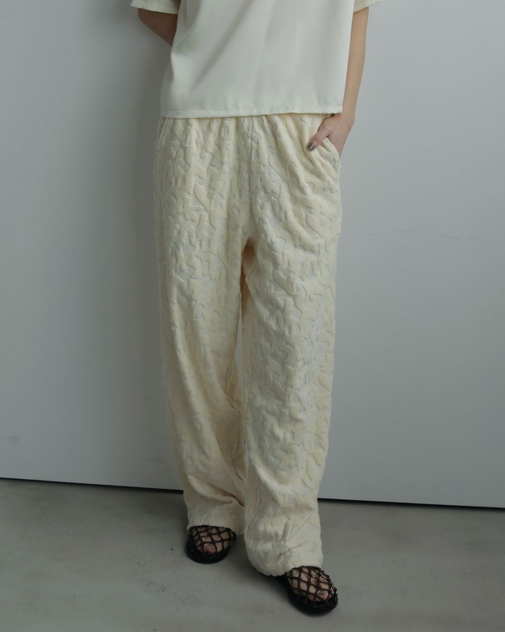 Braid Flat Shoes Braid Flat Shoes,ブレードフラットシューズ,62521028,シューズ,グッズ,メッシュサンダル,サンダル,靴,ànuke,アンヌーク,lifes,ライフズ,25aw