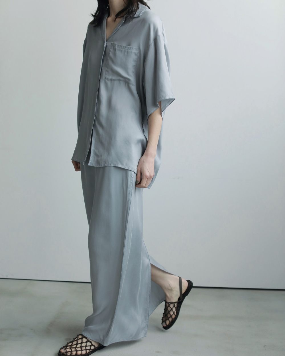 Braid Flat Shoes Braid Flat Shoes,ブレードフラットシューズ,62521028,シューズ,グッズ,メッシュサンダル,サンダル,靴,ànuke,アンヌーク,lifes,ライフズ,25aw