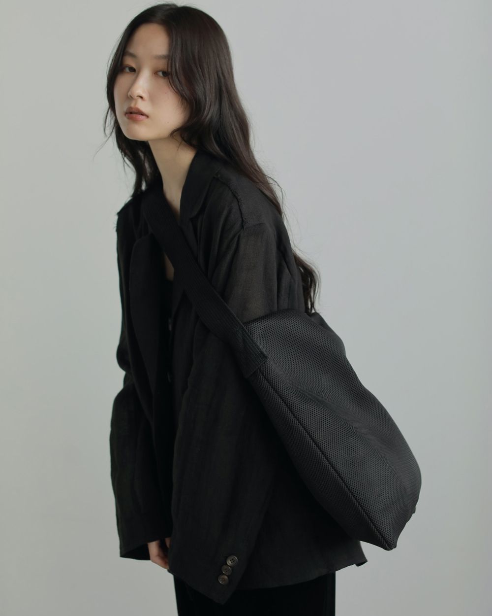 Mesh Tote Bag Mesh Tote Bag,メッシュトートバッグ,62521031,バッグ,グッズ,トートバッグ,ànuke,アンヌーク,lifes,ライフズ,25aw