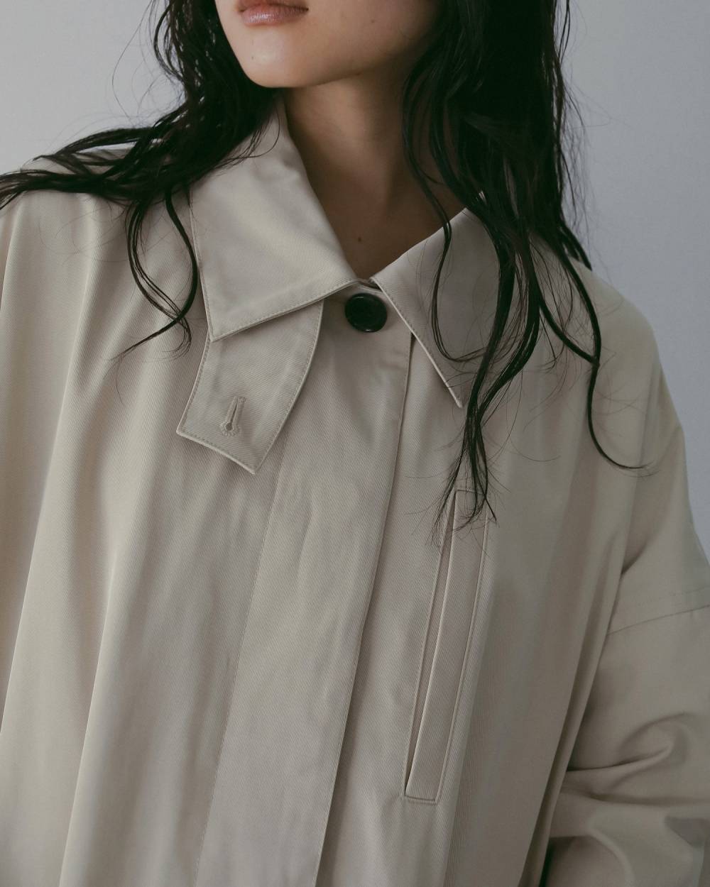 Over Half Coat Over Half Coat,オーバー ハーフ コート,62610001,アウター,コート,羽織,オーバーサイズ,ànuke,アンヌーク,lifes,ライフズ,26ss