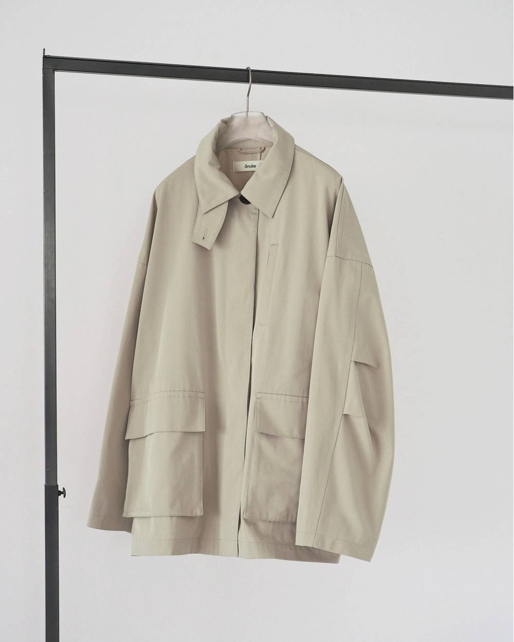 Over Half Coat Over Half Coat,オーバー ハーフ コート,62610001,アウター,コート,羽織,オーバーサイズ,ànuke,アンヌーク,lifes,ライフズ,26ss