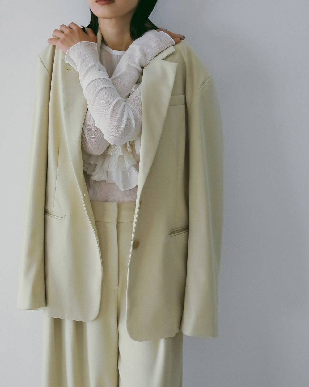 Over Tailored Jacket Over Tailored Jacket,オーバー テイラード ジャケット,62610101,ジャケット,JK,ベスト,アウター,オーバージャケット,ànuke,アンヌーク,lifes,ライフズ,26ss