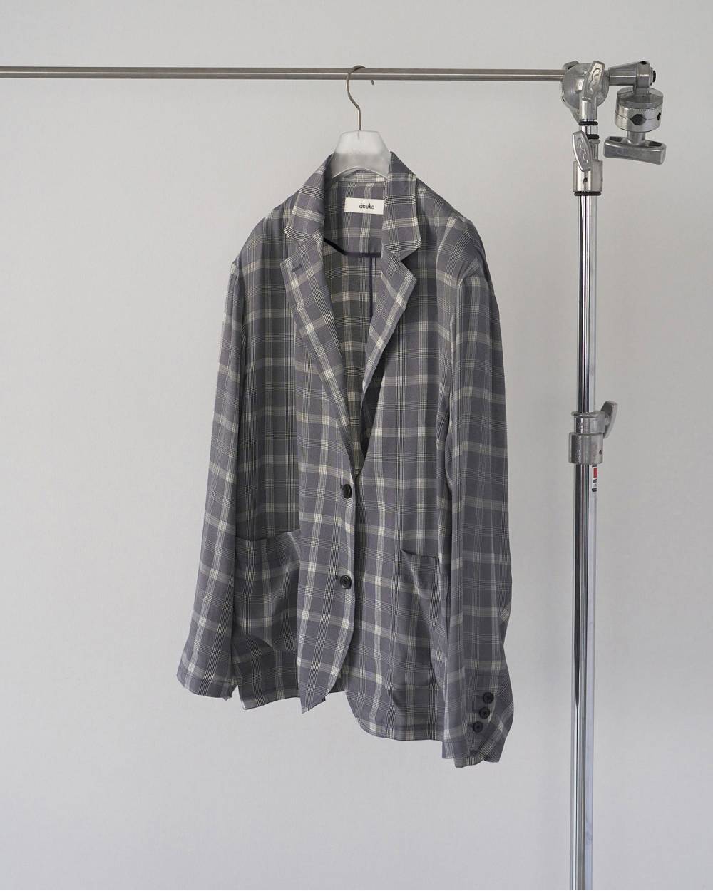 Check Over Jacket Check Over Jacket,チェック オーバー ジャケット,62610102,ジャケット,羽織,アウター,チェック柄,オーバージャケット,オーバーサイズ,シャツ,ànuke,アンヌーク,lifes,ライフズ,26ss