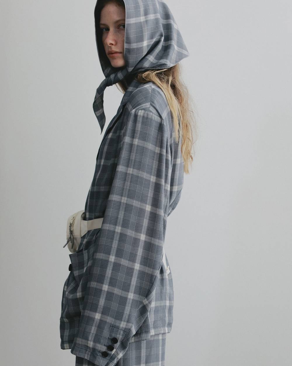 Check Over Jacket Check Over Jacket,チェック オーバー ジャケット,62610102,ジャケット,羽織,アウター,チェック柄,オーバージャケット,オーバーサイズ,シャツ,ànuke,アンヌーク,lifes,ライフズ,26ss