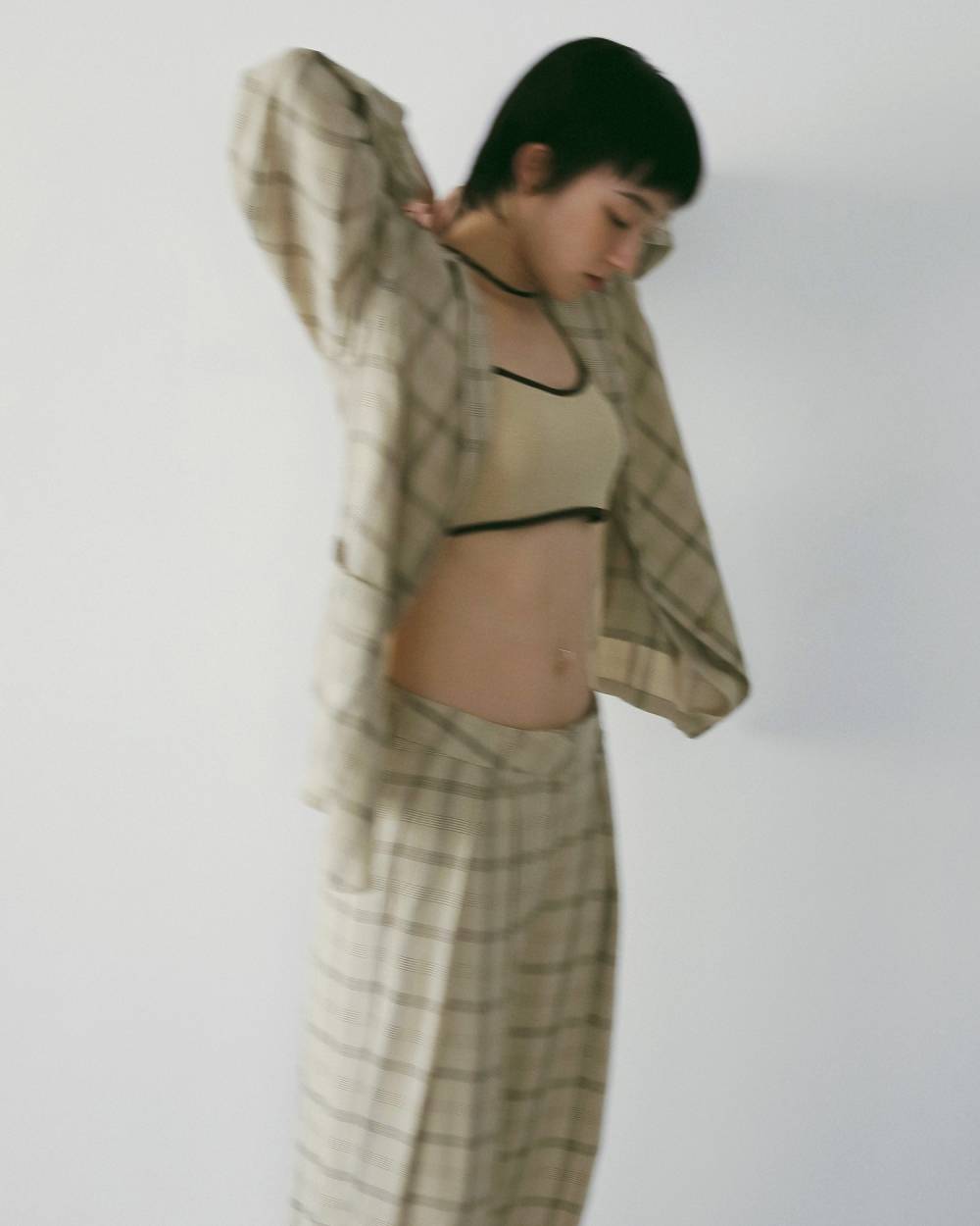 Check Over Jacket Check Over Jacket,チェック オーバー ジャケット,62610102,ジャケット,羽織,アウター,チェック柄,オーバージャケット,オーバーサイズ,シャツ,ànuke,アンヌーク,lifes,ライフズ,26ss