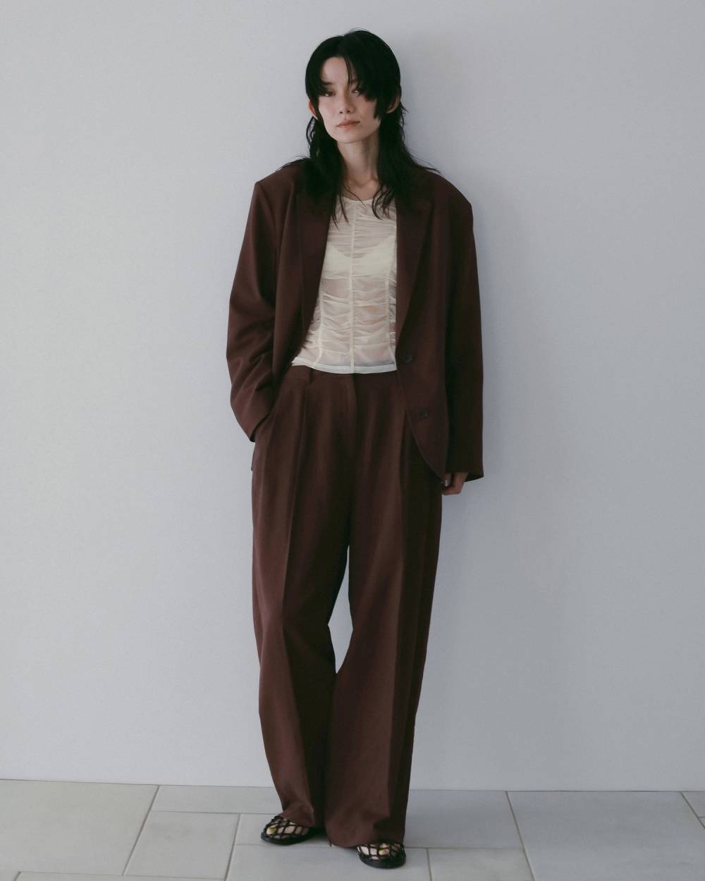 Over Linen Jacket Over Linen Jacket,オーバー リネン ジャケット,62610104,ジャケット,オーバーサイズ,羽織,リネン素材,オーバージャケット,アウター,ànuke,アンヌーク,lifes,ライフズ,26ss