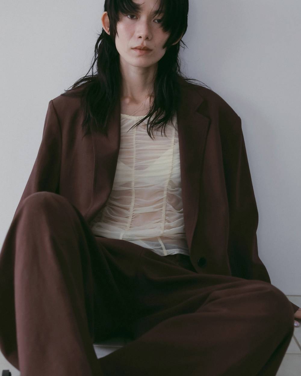 Over Linen Jacket Over Linen Jacket,オーバー リネン ジャケット,62610104,ジャケット,オーバーサイズ,羽織,リネン素材,オーバージャケット,アウター,ànuke,アンヌーク,lifes,ライフズ,26ss