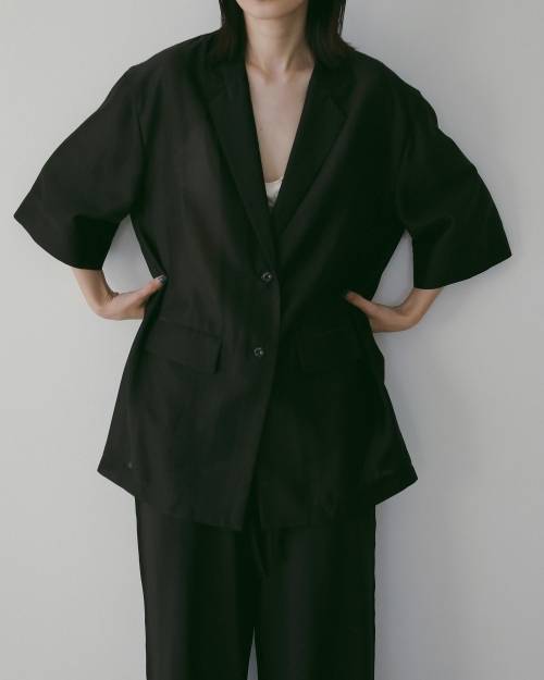 ànuke online store（アンヌーク） / Sheer Halfsleeve JacketSheer