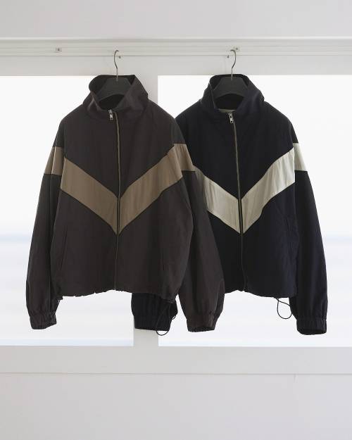 anuke Nylon Track Blouzon タグ付き ànuke online store（アンヌーク） / Nylon Track BlouzonNylon Track