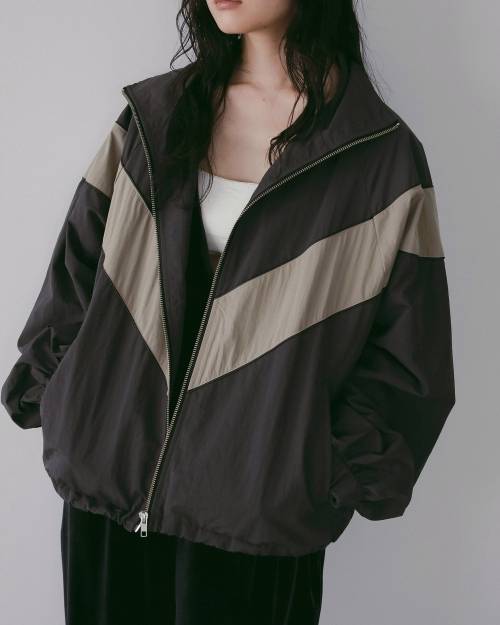 ànuke online store（アンヌーク） / Nylon Track BlouzonNylon Track