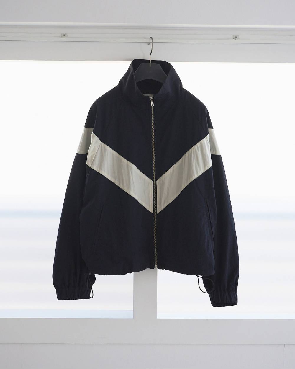 Nylon Track Blouzon Nylon Track Blouzon,ナイロン トラック ブルゾン,62610202,ブルゾン,アウター,羽織,軽アウター,ànuke,アンヌーク,lifes,ライフズ,26ss
