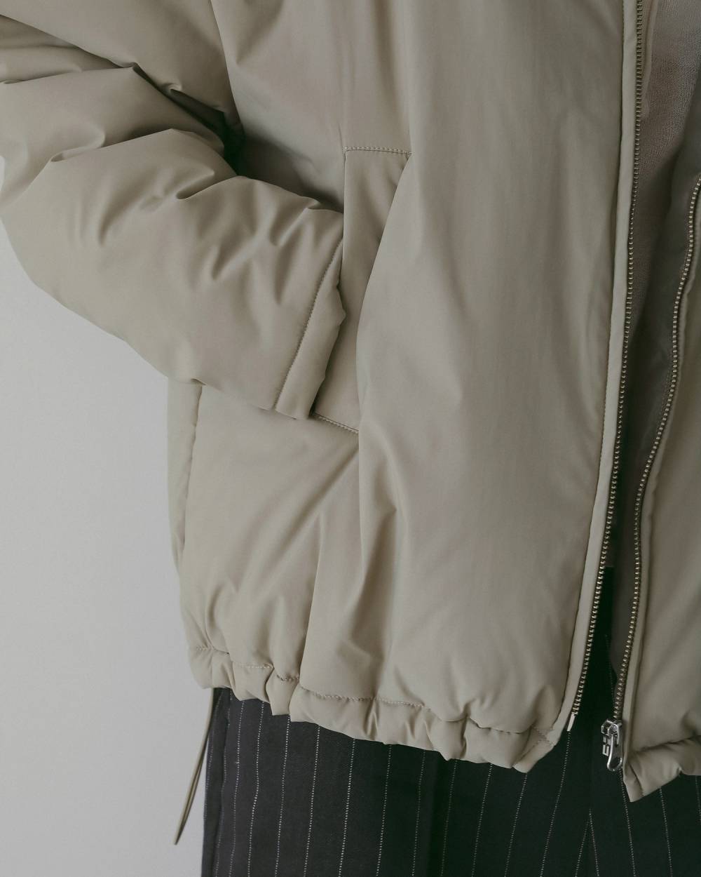 Velour Collar Blouzon 62610203,Velour Collar Blouzon(ベロア カラー ブルゾン,62610203,アウター,ブルゾン,中綿,ànuke,アンヌーク,lifes,ライフズ,26ss