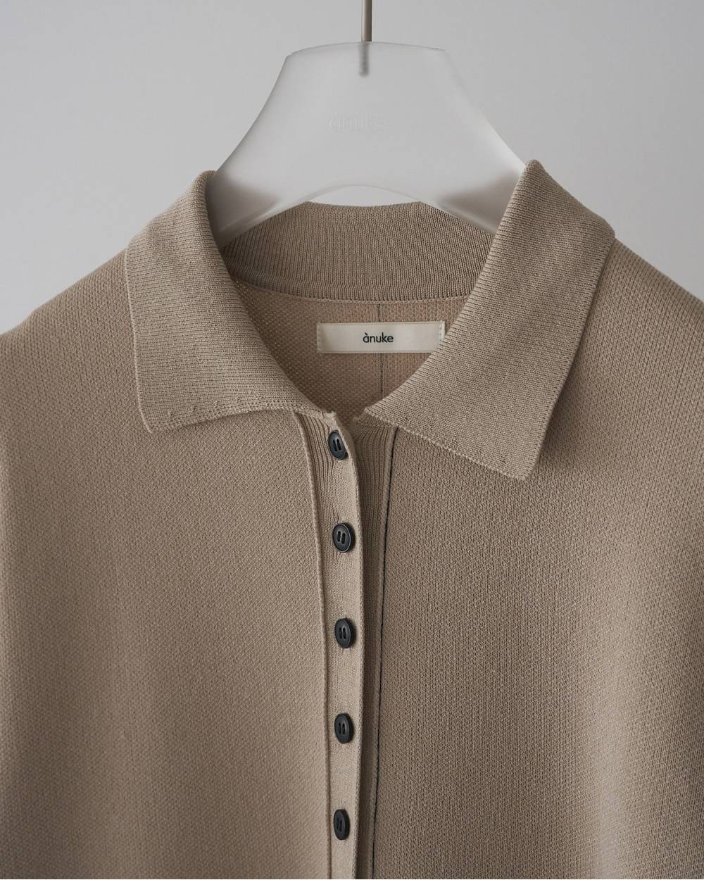 Knit Polo Onepiece Knit Polo Onepiece(ニット ポロ ワンピース,62610301,ワンピース,ワンピ,ニットワンピ,ドレス,ànuke,アンヌーク,lifes,ライフズ,26ss