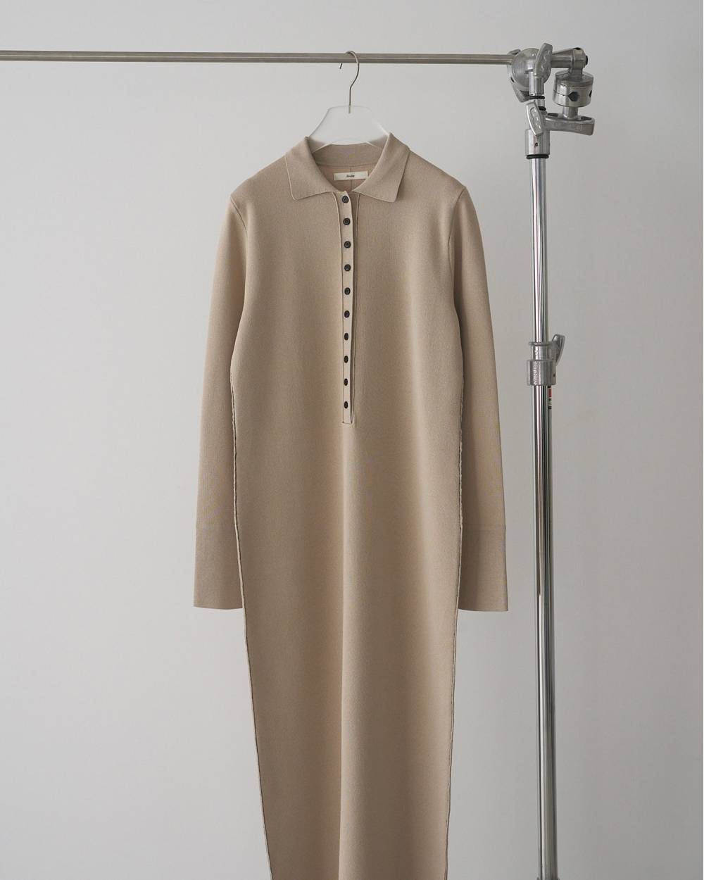 Knit Polo Onepiece Knit Polo Onepiece(ニット ポロ ワンピース,62610301,ワンピース,ワンピ,ニットワンピ,ドレス,ànuke,アンヌーク,lifes,ライフズ,26ss