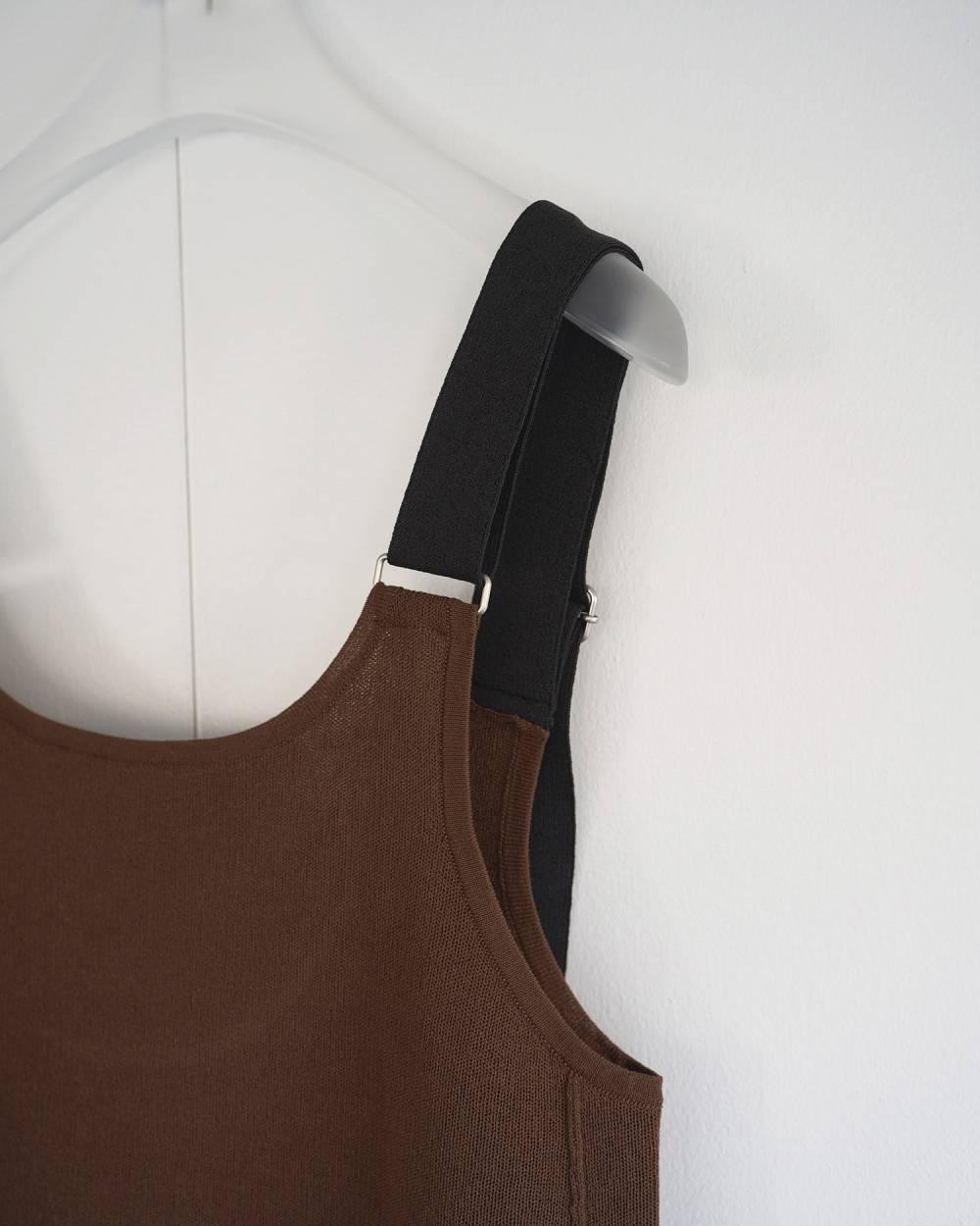 Salopette Knit Onepiece Salopette Knit Onepiece,サロペット ニット ワンピース,62610303,サロペット,ワンピース,ニットワンピ,ànuke,アンヌーク,lifes,ライフズ,26ss