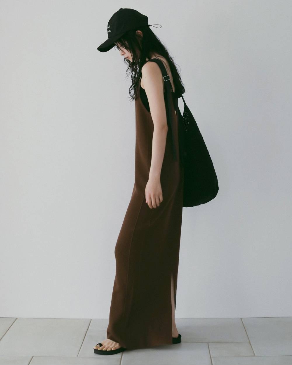 Salopette Knit Onepiece Salopette Knit Onepiece,サロペット ニット ワンピース,62610303,サロペット,ワンピース,ニットワンピ,ànuke,アンヌーク,lifes,ライフズ,26ss