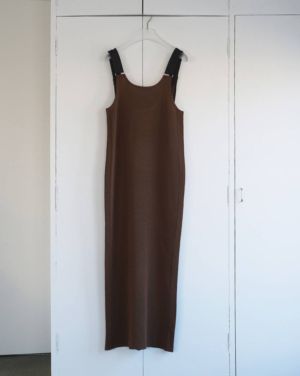 Salopette Knit Onepiece Salopette Knit Onepiece,サロペット ニット ワンピース,62610303,サロペット,ワンピース,ニットワンピ,ànuke,アンヌーク,lifes,ライフズ,26ss