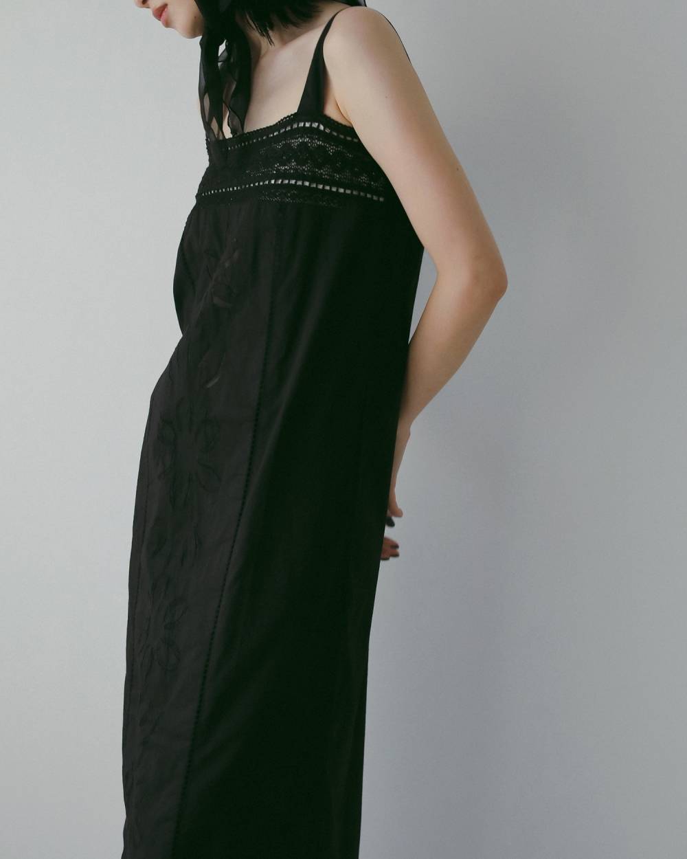 Patchwork Lace Onepiece Patchwork Lace Onepiece,パッチワーク レース ワンピース,62610304,ワンピース,ワンピ,スリーブレスワンピース,ànuke,アンヌーク,lifes,ライフズ,26ss