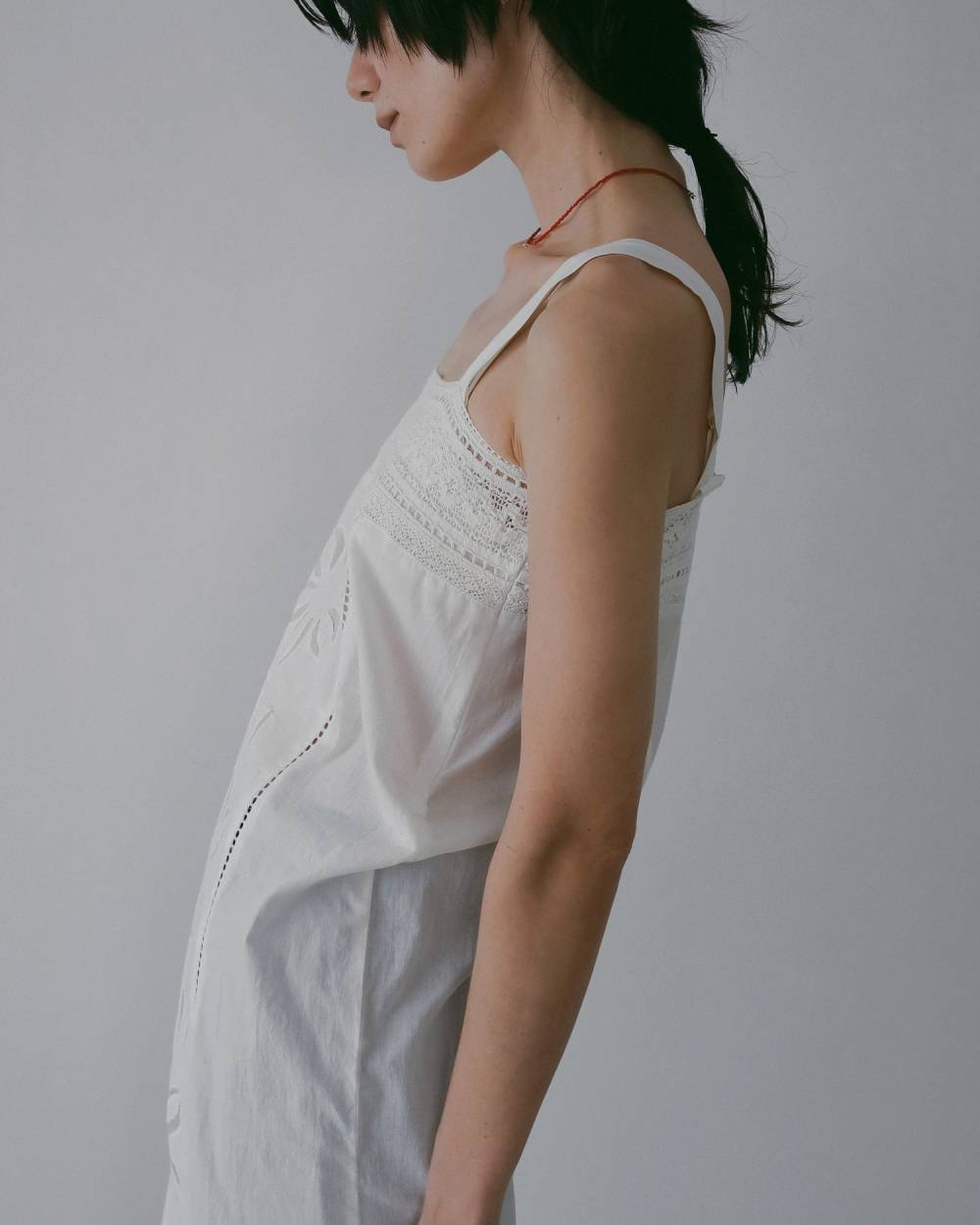 Patchwork Lace Onepiece Patchwork Lace Onepiece,パッチワーク レース ワンピース,62610304,ワンピース,ワンピ,スリーブレスワンピース,ànuke,アンヌーク,lifes,ライフズ,26ss