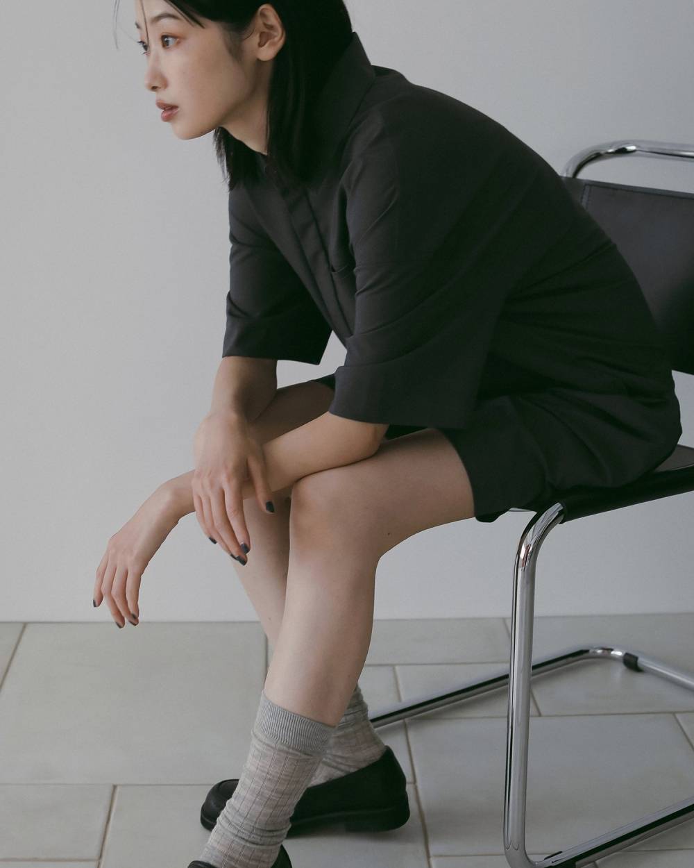 Halfsleeve Shirts Combinaison Halfsleeve Shirts Combinaison,ハーフスリーブ シャツ コンビネゾン,62610305,コンビネゾン,シャツコンビネゾン,ワンピース,ànuke,アンヌーク,lifes,ライフズ,26ss