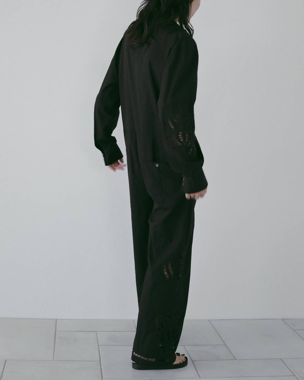 Cutwork Lace Combinaison Cutwork Lace Combinaison,カットワーク レース コンビネゾン,62610311,コンビネゾン,インド製,刺繍,ànuke,アンヌーク,lifes,ライフズ,26ss