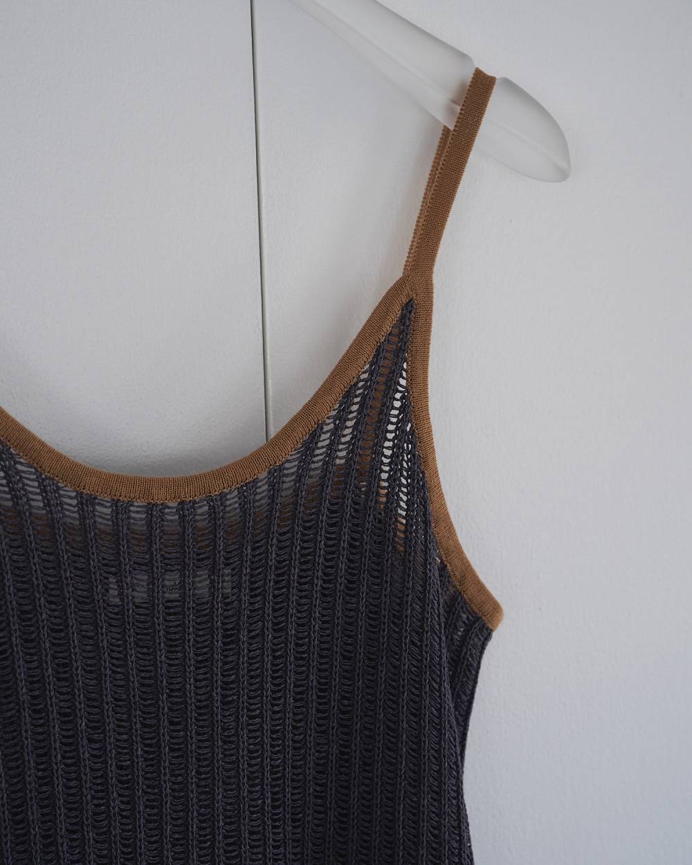 Piping Cami Onepiece Piping Cami Onepiece,パイピング キャミ ワンピース,62610316,ワンピース,ワンピ,キャミワンピ,メッシュニットワンピース,ànuke,アンヌーク,lifes,ライフズ,26ss