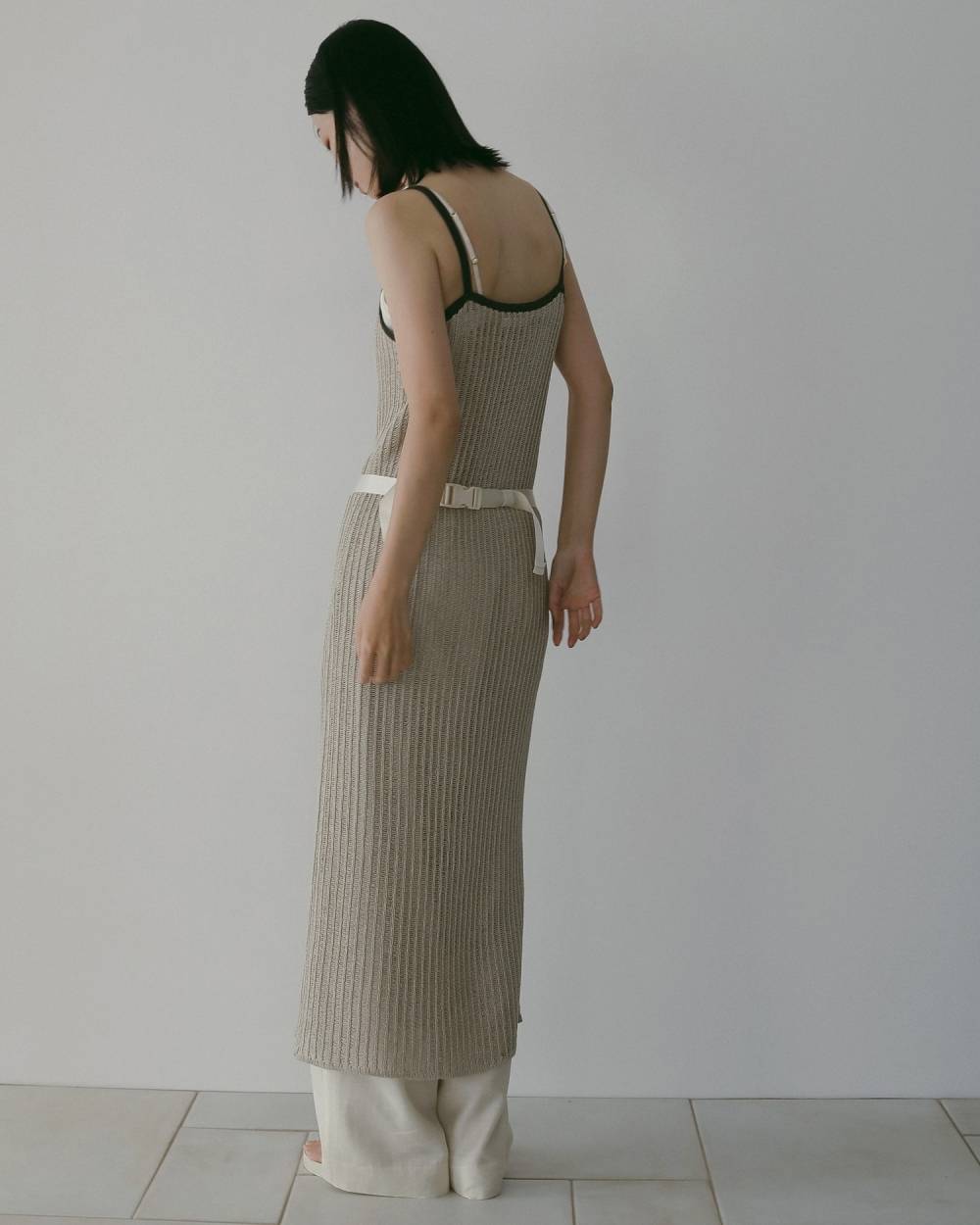 Piping Cami Onepiece Piping Cami Onepiece,パイピング キャミ ワンピース,62610316,ワンピース,ワンピ,キャミワンピ,メッシュニットワンピース,ànuke,アンヌーク,lifes,ライフズ,26ss