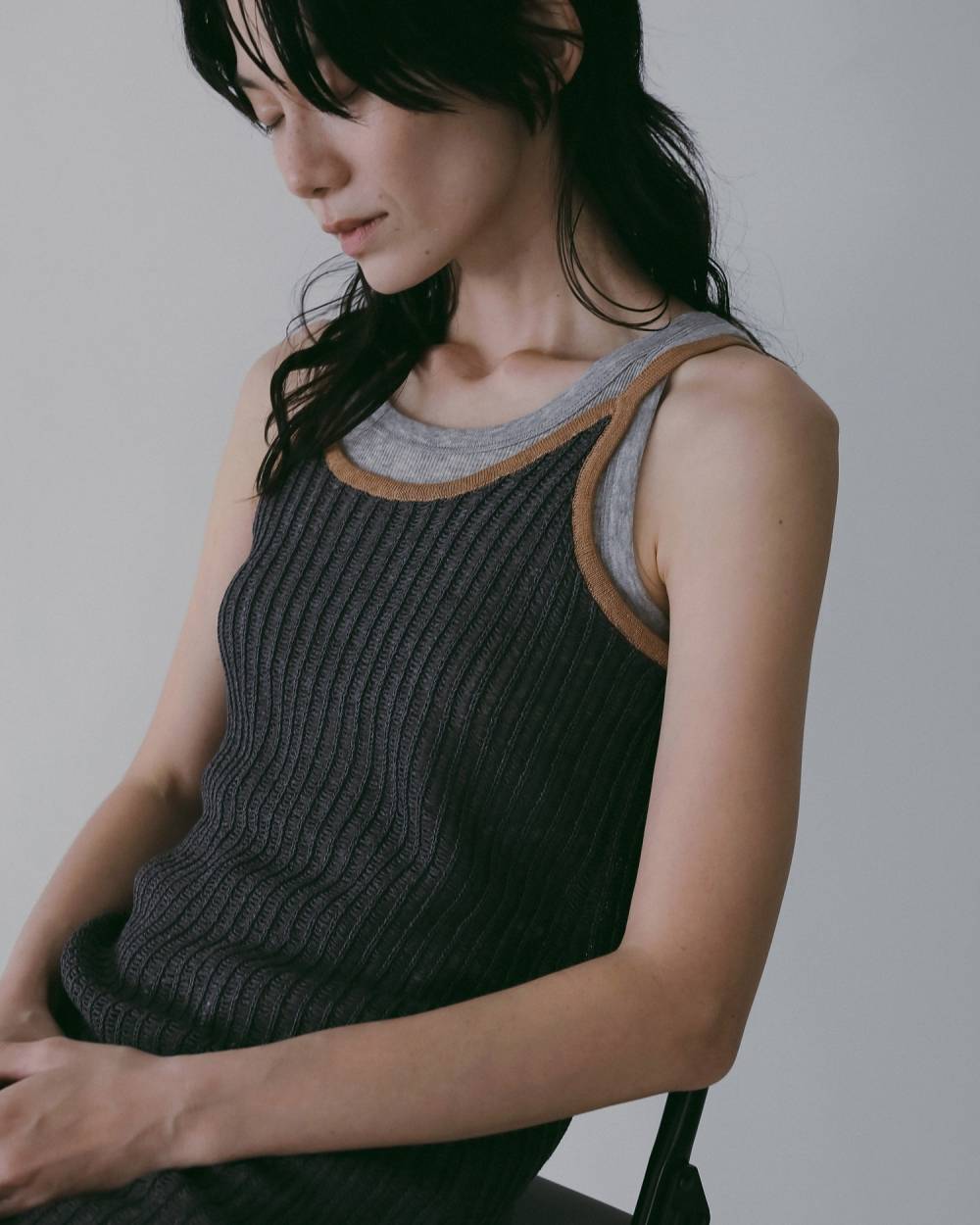 Piping Cami Onepiece Piping Cami Onepiece,パイピング キャミ ワンピース,62610316,ワンピース,ワンピ,キャミワンピ,メッシュニットワンピース,ànuke,アンヌーク,lifes,ライフズ,26ss