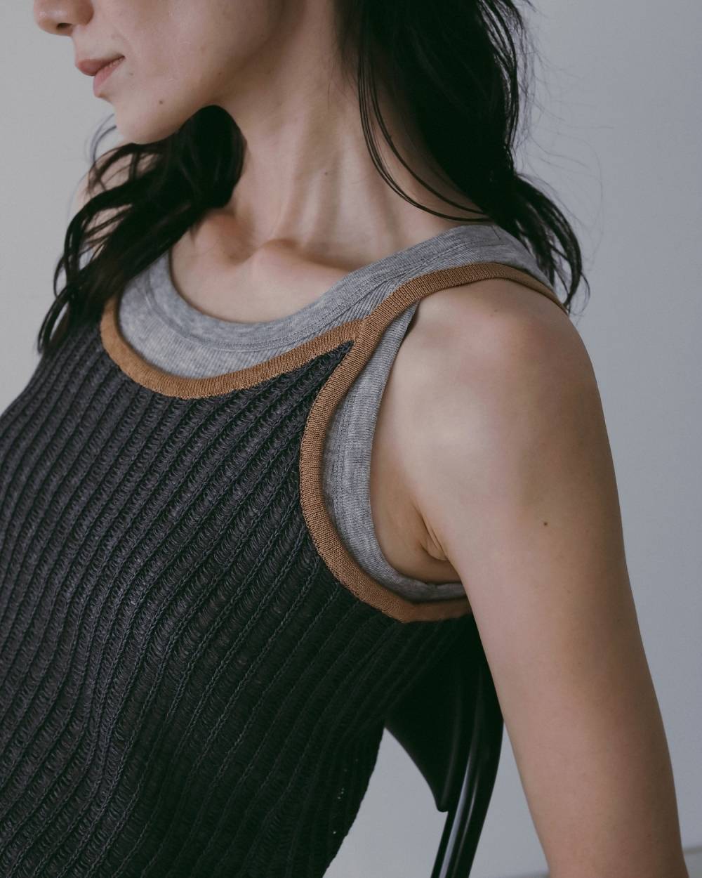 Piping Cami Onepiece Piping Cami Onepiece,パイピング キャミ ワンピース,62610316,ワンピース,ワンピ,キャミワンピ,メッシュニットワンピース,ànuke,アンヌーク,lifes,ライフズ,26ss