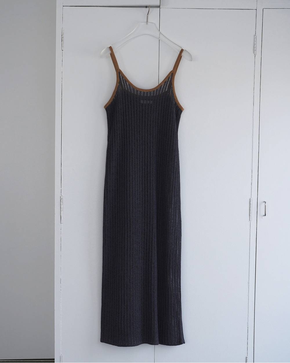 Piping Cami Onepiece Piping Cami Onepiece,パイピング キャミ ワンピース,62610316,ワンピース,ワンピ,キャミワンピ,メッシュニットワンピース,ànuke,アンヌーク,lifes,ライフズ,26ss