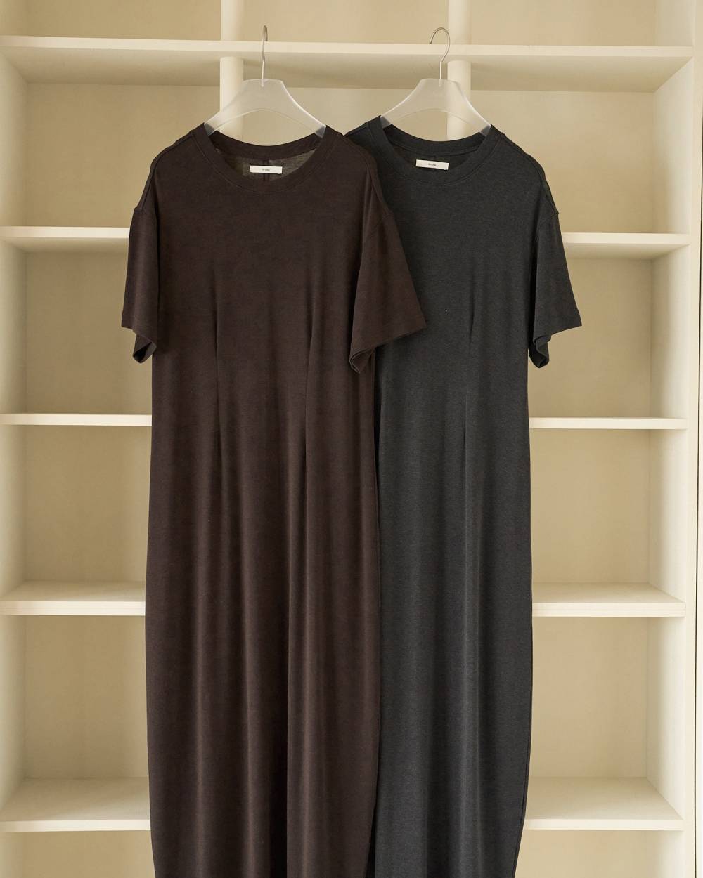 Soft Cocoon Onepiece Soft Cocoon Onepiece,ソフト コクーン ワンピース,62610317,ワンピース,ワンピ,ロングワンピース,カットソー素材,ànuke,アンヌーク,lifes,ライフズ,26ss