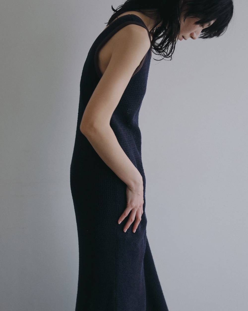 Mesh Bicolor Onepiece Mesh Bicolor Onepiece,メッシュ バイカラー ワンピース,62610318,ワンピース,ワンピ,ニットワンピース,ànuke,アンヌーク,lifes,ライフズ,26ss