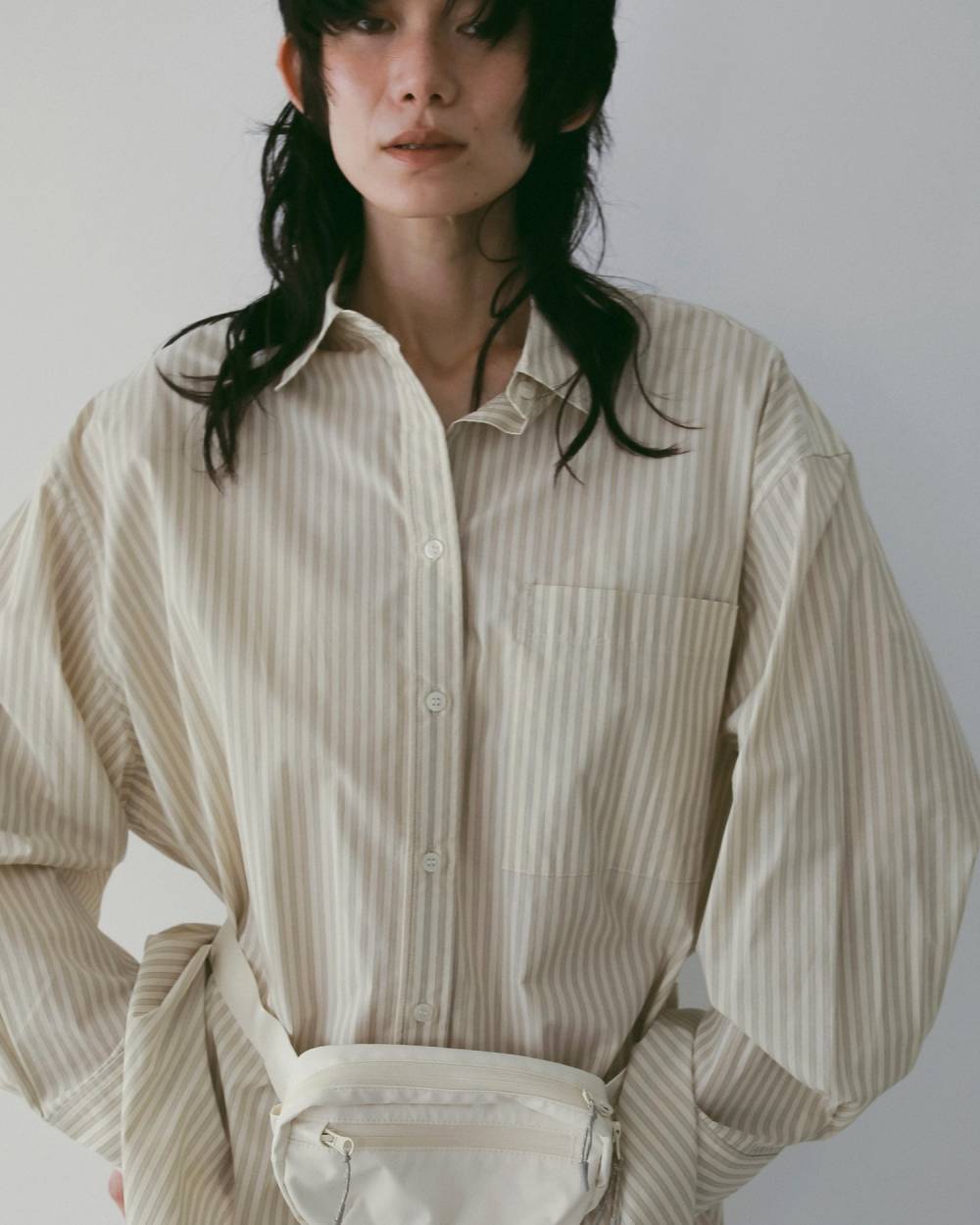 Stripe Over Shirts Stripe Over Shirts,ストライプ オーバー シャツ,62610401,シャツ,ブラウス,トップス,ストライプ柄,ストライプシャツ,オーバーサイズ,ànuke,アンヌーク,lifes,ライフズ,26ss