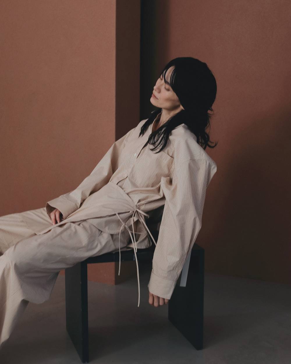 Stripe Over Shirts Stripe Over Shirts,ストライプ オーバー シャツ,62610401,シャツ,ブラウス,トップス,ストライプ柄,ストライプシャツ,オーバーサイズ,ànuke,アンヌーク,lifes,ライフズ,26ss