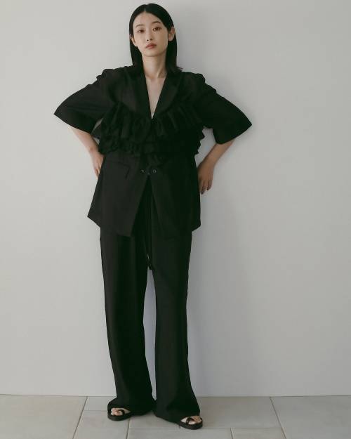 ànuke online store（アンヌーク） / Mesh Frill CamisoleMesh Frill