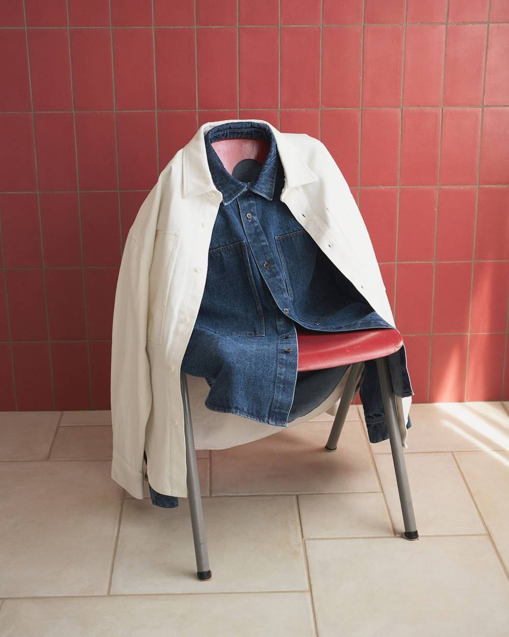 Denim Over Shirts Denim Over Shirts,デニム オーバー シャツ,62610403,トップス,シャツ,オーバーサイズ,羽織,アウター,デニム,ànuke,アンヌーク,lifes,ライフズ,26ss