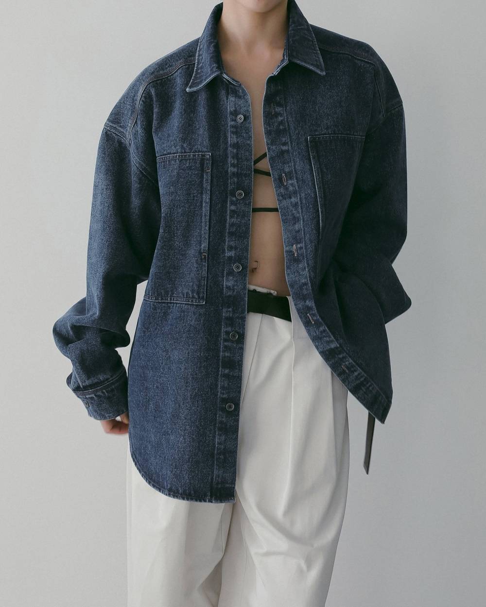 Denim Over Shirts Denim Over Shirts,デニム オーバー シャツ,62610403,トップス,シャツ,オーバーサイズ,羽織,アウター,デニム,ànuke,アンヌーク,lifes,ライフズ,26ss
