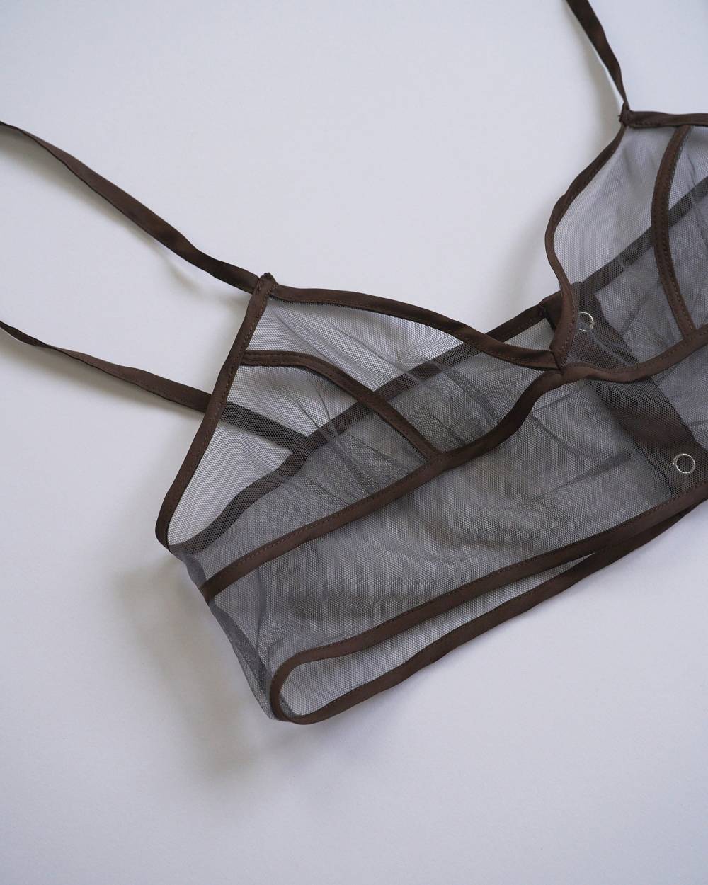 Bicolor Tulle Bratop Bicolor Tulle Bratop,バイカラー チュール ブラトップ,62610406,ブラトップ,トップス,チュール,レイヤード,シアー,透け感,ànuke,アンヌーク,lifes,ライフズ,26ss