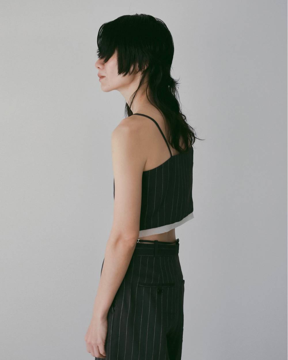 Linen Compact Camisole Linen Compact Camisole,リネン コンパクト キャミソール,62610409,キャミソール,キャミ,トップス,リネン素材,ànuke,アンヌーク,lifes,ライフズ,26ss