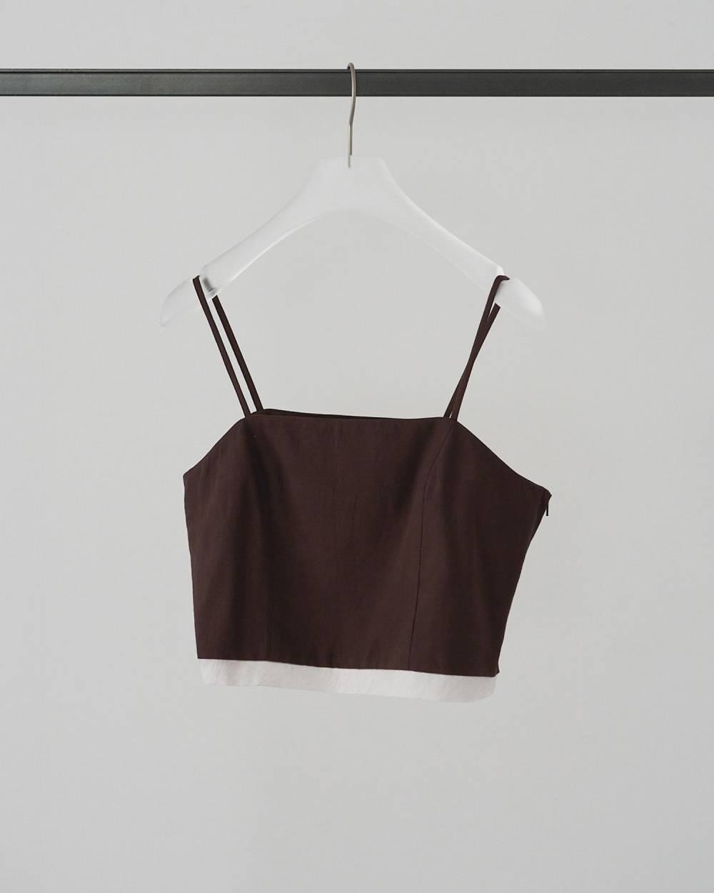 Linen Compact Camisole Linen Compact Camisole,リネン コンパクト キャミソール,62610409,キャミソール,キャミ,トップス,リネン素材,ànuke,アンヌーク,lifes,ライフズ,26ss