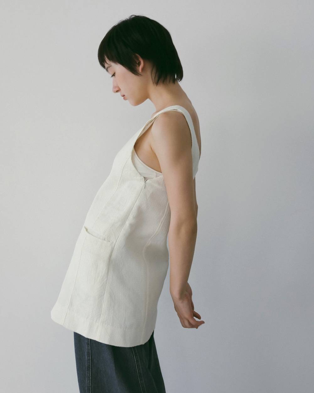 Jacquard Square Tunic Jacquard Square Tunic,ジャガード スクエア チュニック,62610410,トップス,チュニック,チュニックトップス,ジャカード素材,スクエアネック,ànuke,アンヌーク,lifes,ライフズ,26ss