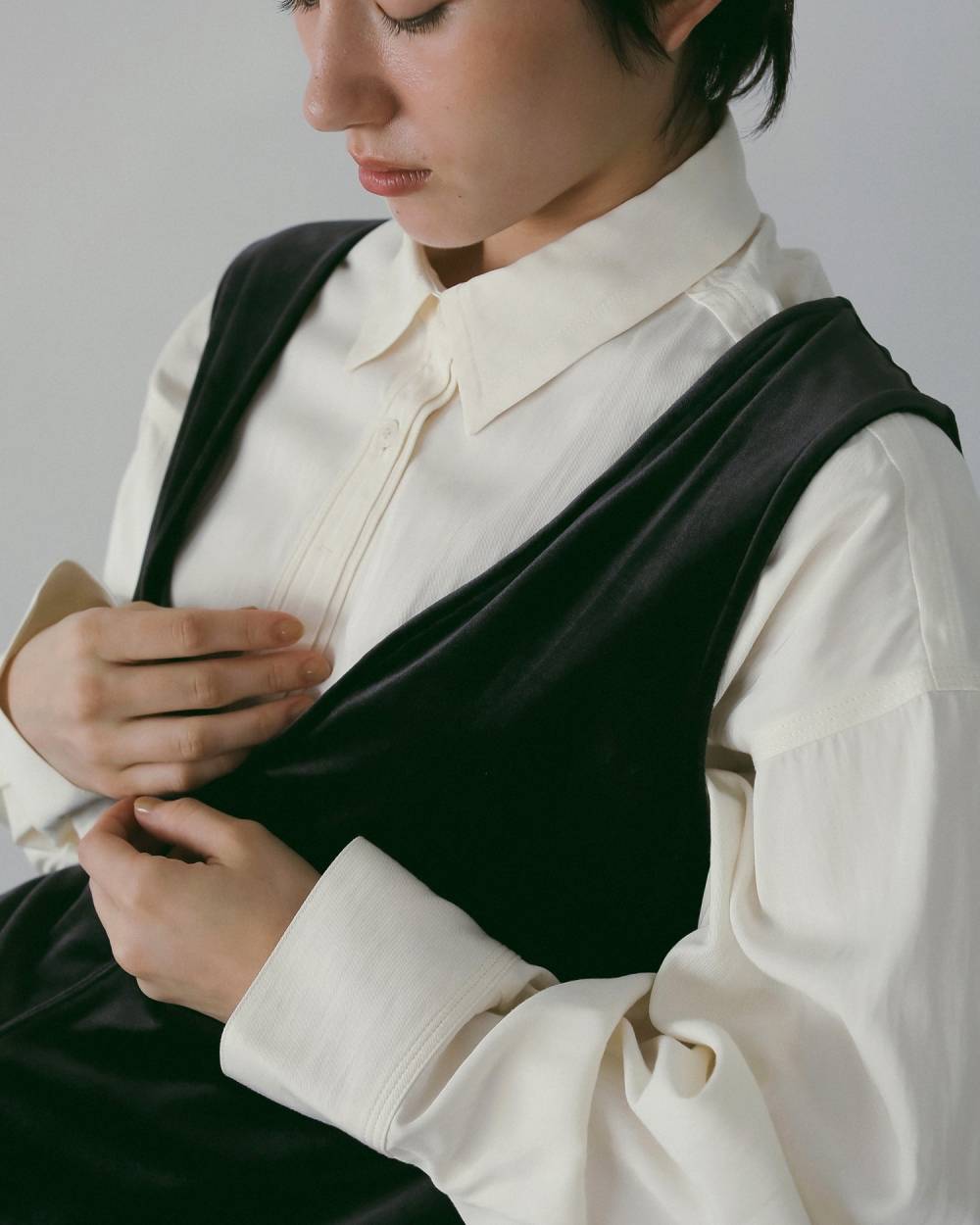 Stitch Over Shirts Stitch Over Shirts,スティッチ オーバー シャツ,62610417,シャツ,オーバーサイズ,オーバーシャツ,ブラウス,トップス,羽織,ànuke,アンヌーク,lifes,ライフズ,26ss