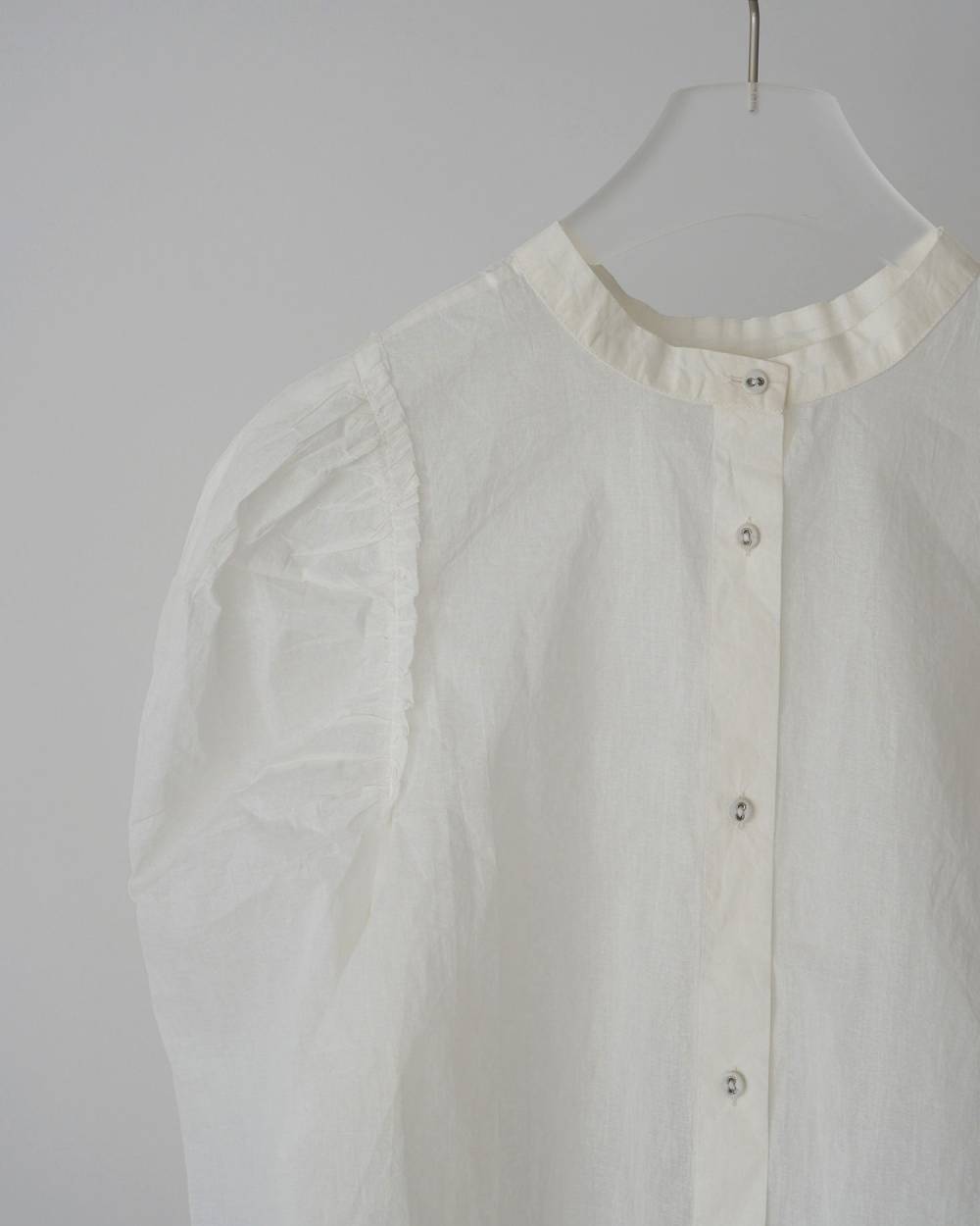 2way Cottonorgandy Blouse 2way Cottonorgandy Blouse,2way コットンオーガンジー ブラウス,62610419,ブラウス,シャツ,トップス,綿,ànuke,アンヌーク,lifes,ライフズ,26ss