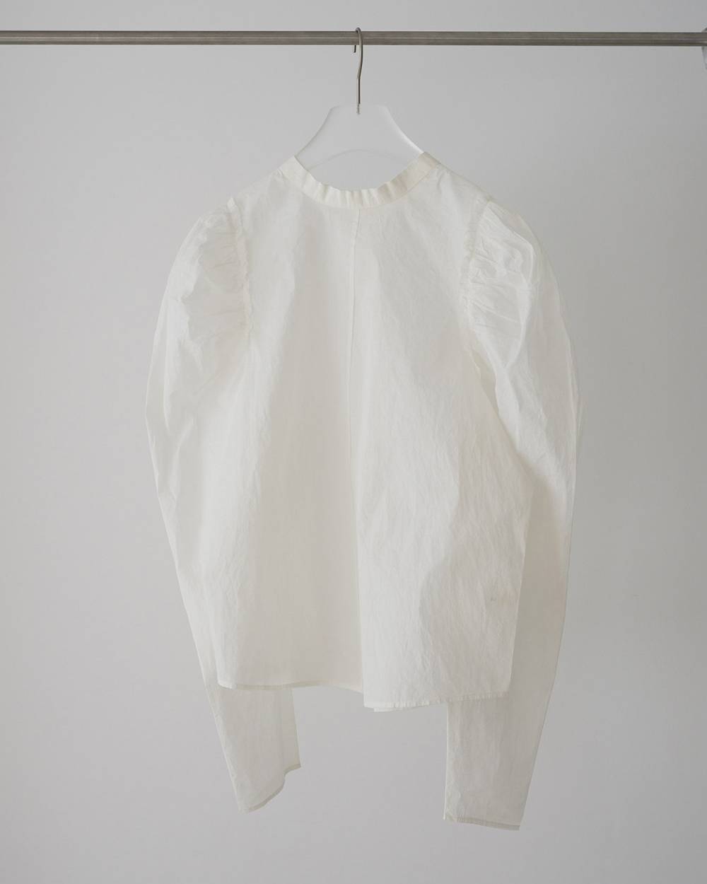 2way Cottonorgandy Blouse 2way Cottonorgandy Blouse,2way コットンオーガンジー ブラウス,62610419,ブラウス,シャツ,トップス,綿,ànuke,アンヌーク,lifes,ライフズ,26ss