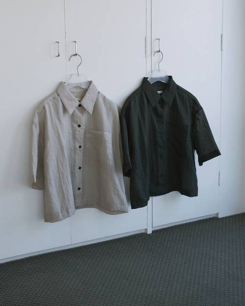 ànuke online store（アンヌーク） / Sheer Halfsleeve ShirtsSheer