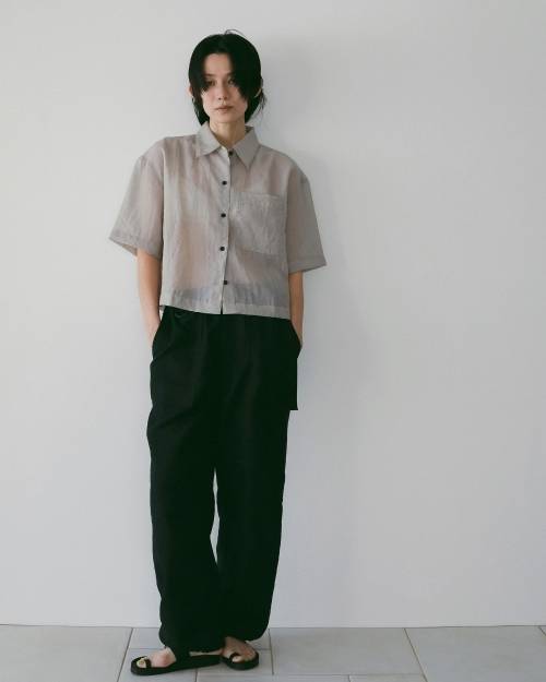 ànuke online store（アンヌーク） / Sheer Halfsleeve ShirtsSheer