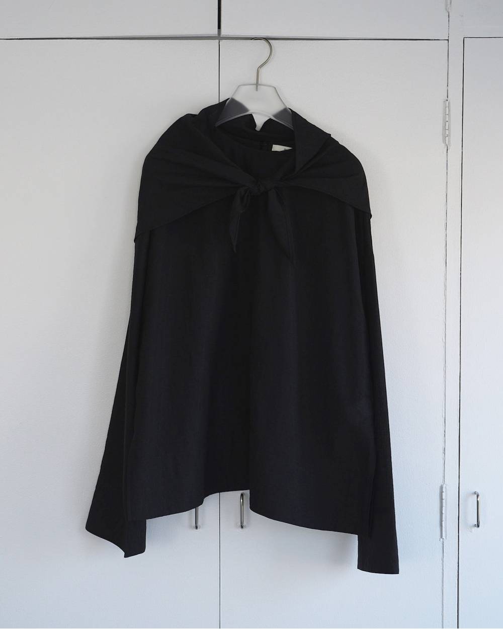 Scarf Layered Blouse Scarf Layered Blouse,スカーフ レイヤード ブラウス,62610422,トップス,ブラウス,シャツ,シアー素材,ànuke,アンヌーク,lifes,ライフズ,26ss