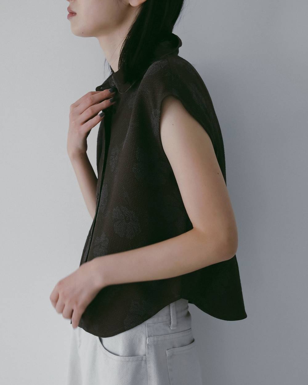 Flower Jacquard Shirts Flower Jacquard Shirts,フラワー ジャカード シャツ,62610423,トップス,シャツ,ブラウス,羽織,花柄,ànuke,アンヌーク,lifes,ライフズ,26ss